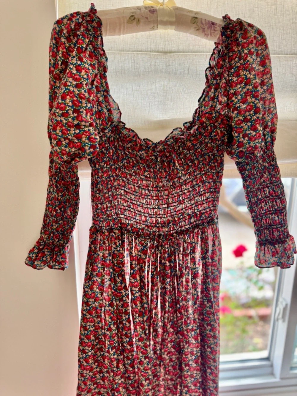DOEN Bijou Dress in Rosarie Floral Print - size XS - Picture 6 of 8